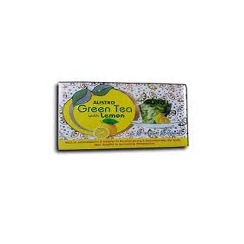 GREEN TEA WITH LEMON - 25 TEA BAGS